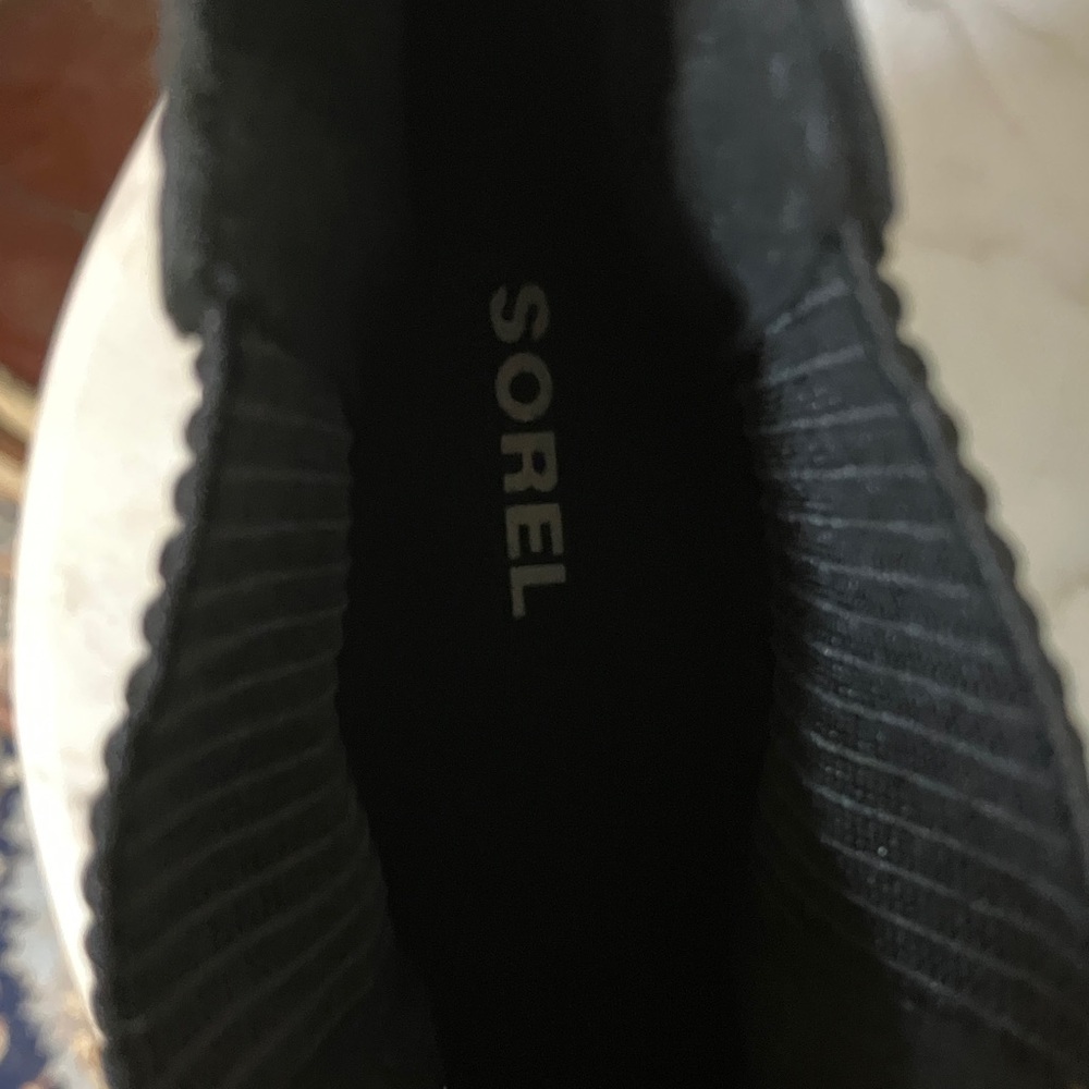 Sorel Black LeatherAnkle Boots - Picture 8 of 9